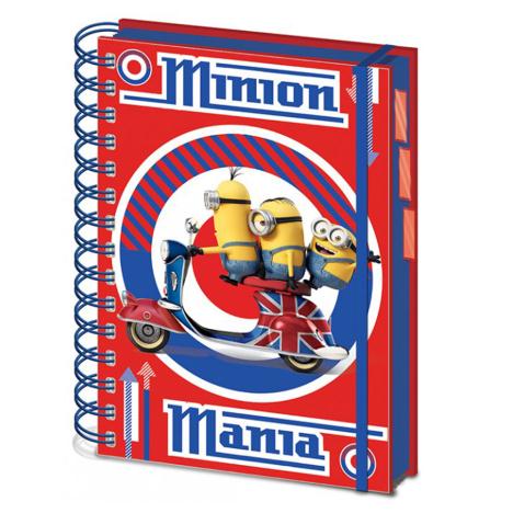 Minions on Moped A5 Project Book £4.99
